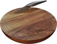 TAGLIERE IN LEGNO E SET COLTELLI